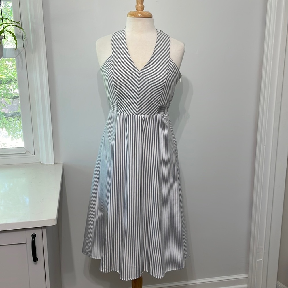 Sugar Lips striped dress Small